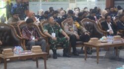 Personel Kodim 1009/Tanah Laut Kawal Rapat Pleno Tingkat Kabupaten 2024