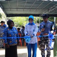 Lantamal XIV Resmikan Kampung Bahari Nusantara di Raja Ampat untuk Meningkatkan Kesejahteraan Masyarakat Pesisir