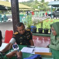 Korem 181/PVT Gelar Donor Darah dalam Rangka Peringatan Hari Juang TNI-AD ke-79