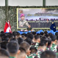 Komandan Pasmar 3 Gelar Entry Briefing Kepada Seluruh Prajurit Petarung Pasmar 3 Wilayah Sorong