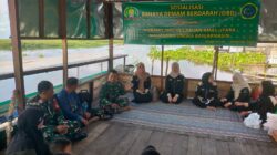 Koramil Labuan Amas Utara dan Mahasiswa Uniska Giat Cegah DBD