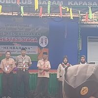 Koramil 0820/15 Pajarakan Kawal Gerakan Pramuka Siaga Pajarakan