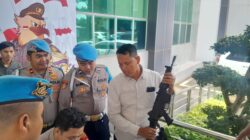 Polresta Tangerang Gelar Pemeriksaan Senjata Api Personel