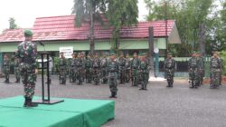 Kodim 1008/Tabalong Laksanakan Upacara Bendera Wujud Disiplin dan Nasionalisme  