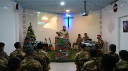 Satgas Indobatt XXIII-R/UNIFIL Bawa Pesan Damai Kebahagiaan Natal