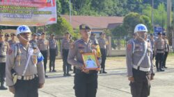 Polres Maybrat Laksanakan Upacara PTDH terhadap Briptu Putra Maulana Teksi: Tegaskan Komitmen pada Disiplin dan Kepastian Hukum