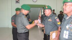 Dandim 1009/Tla Pimpin Upacara Wisuda Purna Tugas Sembilan Bintara Kodim 1009/Tanah Laut