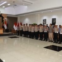 Irwasda Polda Banten Pimpin Apel Pagi di Mapolresta Tangerang: Tekankan Tugas Kepolisian Melayani dan Melindungi