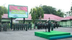 Dandim 1008/Tabalong: Upacara Bendera Wujud Disiplin dan Nasionalisme Prajurit