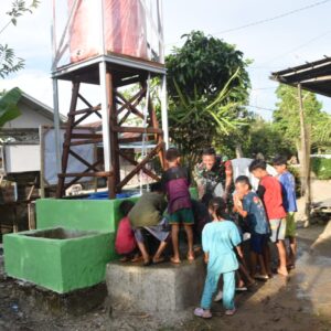 TMMD Kodim HST Hadirkan Sumur Bor, Anak Lok Nyiur Nikmati Air Bersih TMMD Kodim HST Hadirkan Sumur Bor, Anak Lok Nyiur Nikmati Air Bersih