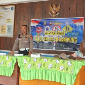 Ditlantas Polda Papua Barat Gelar Sosialisasi Tertib Lalul Lintas Di Manokwari Ditlantas Polda Papua Barat Gelar Sosialisasi Tertib Lalul Lintas Di Manokwari