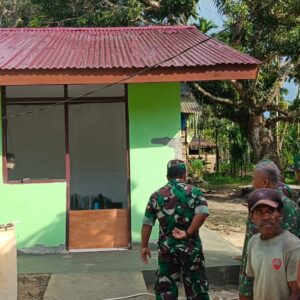 Pastikan Target, Dandim 1802/Sorong Dampingi Aster Kasdam XVIII/Kasuari Tinjau Sasaran Fisik Pastikan Target, Dandim 1802/Sorong Dampingi Aster Kasdam XVIII/Kasuari Tinjau Sasaran Fisik