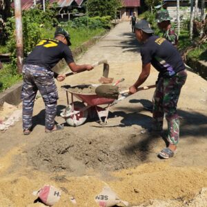 Dengan Semangat Berapi api, TNI Bersama Masyarakat Buktikan Sinergitas Luar Biasa Dengan Semangat Berapi api, TNI Bersama Masyarakat Buktikan Sinergitas Luar Biasa