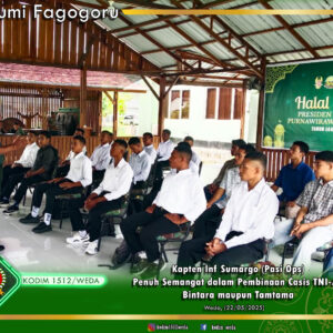 Pembinaan Casis TNI-AD Bintara dan Tamtama Kodim 1512/Weda Pembinaan Casis TNI-AD Bintara dan Tamtama Kodim 1512/Weda