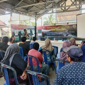 Satgas TMMD dan Dinas Pertanian HST Gelar Penyuluhan Petani Satgas TMMD dan Dinas Pertanian HST Gelar Penyuluhan Petani