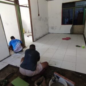 Bangunan tetap Berkualitas, TMMD Ke-124 KODIM 1802/SORONG Bangunan tetap Berkualitas, TMMD Ke-124 KODIM 1802/SORONG