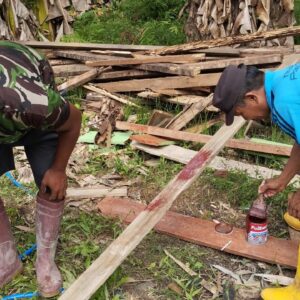 Sinergitas TNI-Polri Di Program TMMD Ke-124 Kodim 1802/Sorong Sinergitas TNI-Polri Di Program TMMD Ke-124 Kodim 1802/Sorong