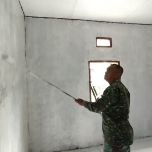 Progres Perehaban Rumah Tinggal Layak Huni Kodim 1802/Sorong Capai 80 Persen Progres Perehaban Rumah Tinggal Layak Huni Kodim 1802/Sorong Capai 80 Persen