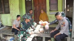 Soliditas TNI-Polri Semakin Erat di TMMD ke-124 Kodim 1002 HST