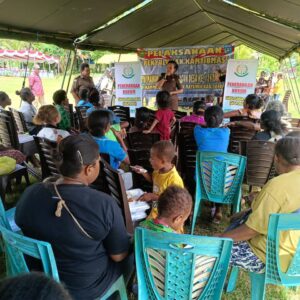 Satgas TMMD Ke-124 Kodim 1802/Sorong Gelar Penyuluhan Keamanan dan Ketertiban Masyarakat Satgas TMMD Ke-124 Kodim 1802/Sorong Gelar Penyuluhan Keamanan dan Ketertiban Masyarakat