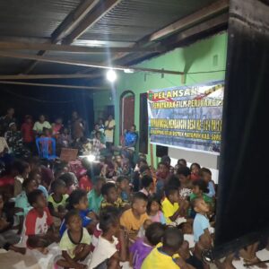 Satgas TMMD Kodim 1802/Sorong Gelar Nonton Bareng Film Denias Satgas TMMD Kodim 1802/Sorong Gelar Nonton Bareng Film Denias