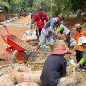 TMMD Kodim 1009 Tanah Laut Buka Akses Tiga Desa Terisolasi TMMD Kodim 1009 Tanah Laut Buka Akses Tiga Desa Terisolasi