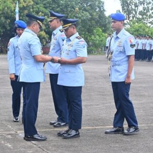 Danlanud Sultan Hasanuddin Pimpin Serah Terima Jabatan Danskadron Udara 5