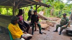 Dari Hati ke Hati di Tanah Papua: Satgas Yonif 312/KH Eratkan Tali Persaudaraan