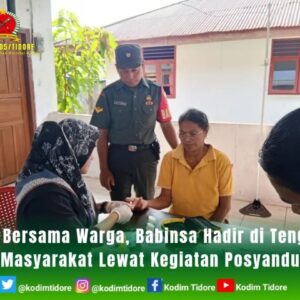 TNI Bersama Warga, Babinsa Hadir di Tengah Masyarakat Lewat Kegiatan Posyandu TNI Bersama Warga, Babinsa Hadir di Tengah Masyarakat Lewat Kegiatan Posyandu