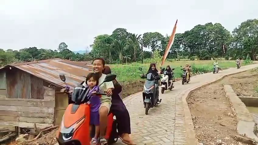 Jalan Baru TMMD di HST Lancarkan Aktivitas Warga Sehari-Hari