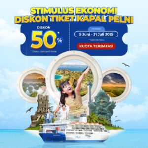 Dukung Kebijakan Stimulus Ekonomi, PELNI Berlakukan Diskon Tiket Mulai 5 Juni Besok Dukung Kebijakan Stimulus Ekonomi, PELNI Berlakukan Diskon Tiket Mulai 5 Juni Besok