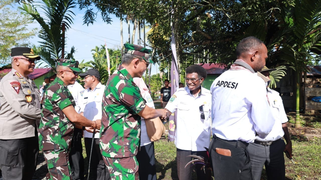 Lantamal XIV Sorong Wujudkan Sinergi TNI AL Dalam TMMD Ke-124 TA 2025