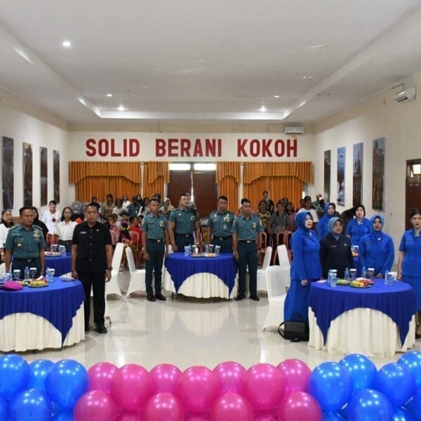 Lantamal XIV Dukung Penuh Penamatan PAUD dan TK Yayasan Hang Tuah Sorong