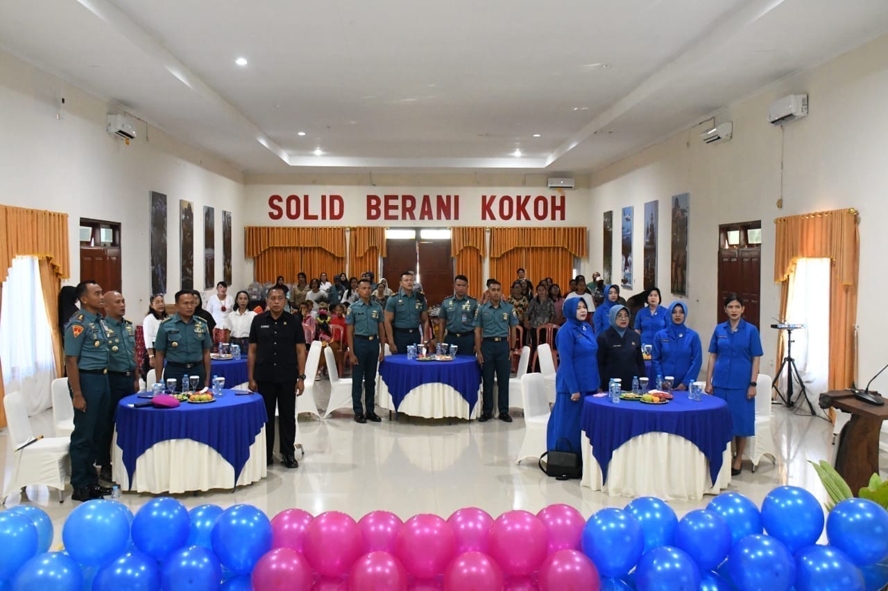 Lantamal XIV Dukung Penuh Penamatan PAUD dan TK Yayasan Hang Tuah Sorong