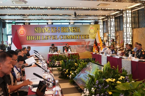 Pimpin Sidang HLC Ke-5, Panglima TNI Sepakati Kerjasama Militer Dengan Panglima Brunei Darussalam