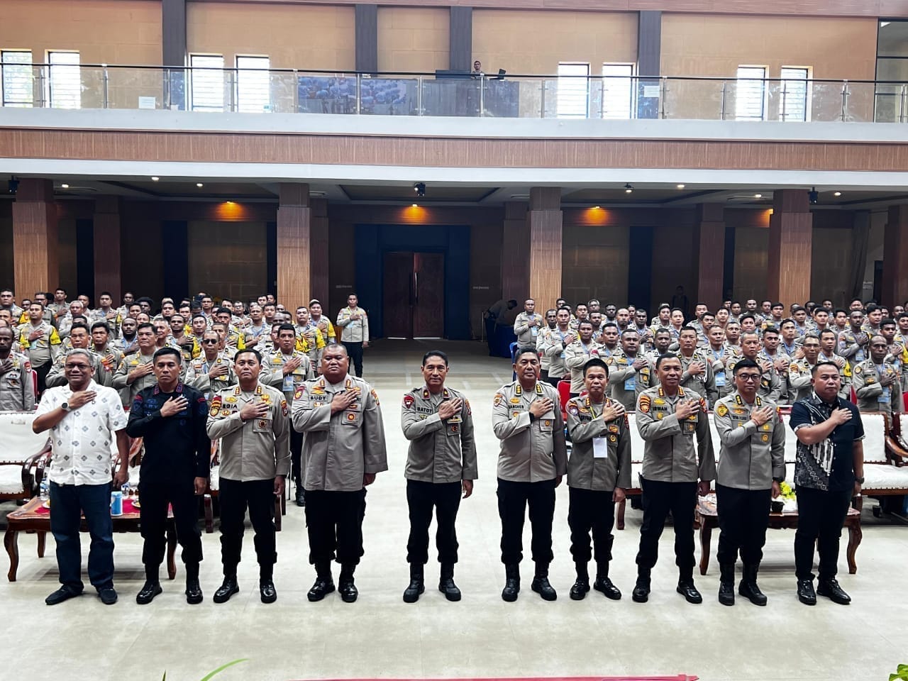 RAKERNIS BAHARKAM POLRI T.A. 2025: Wujud Sinergitas Presisi untuk Mantapkan Harkamtibmas di Wilayah Papua Barat Daya