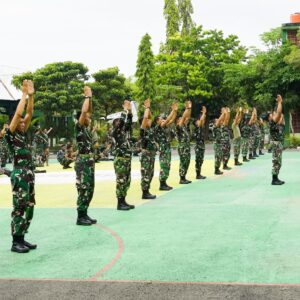 Prajurit Kodim Bojonegoro Gelar Latihan Pencak Silat Militer Prajurit Kodim Bojonegoro Gelar Latihan Pencak Silat Militer