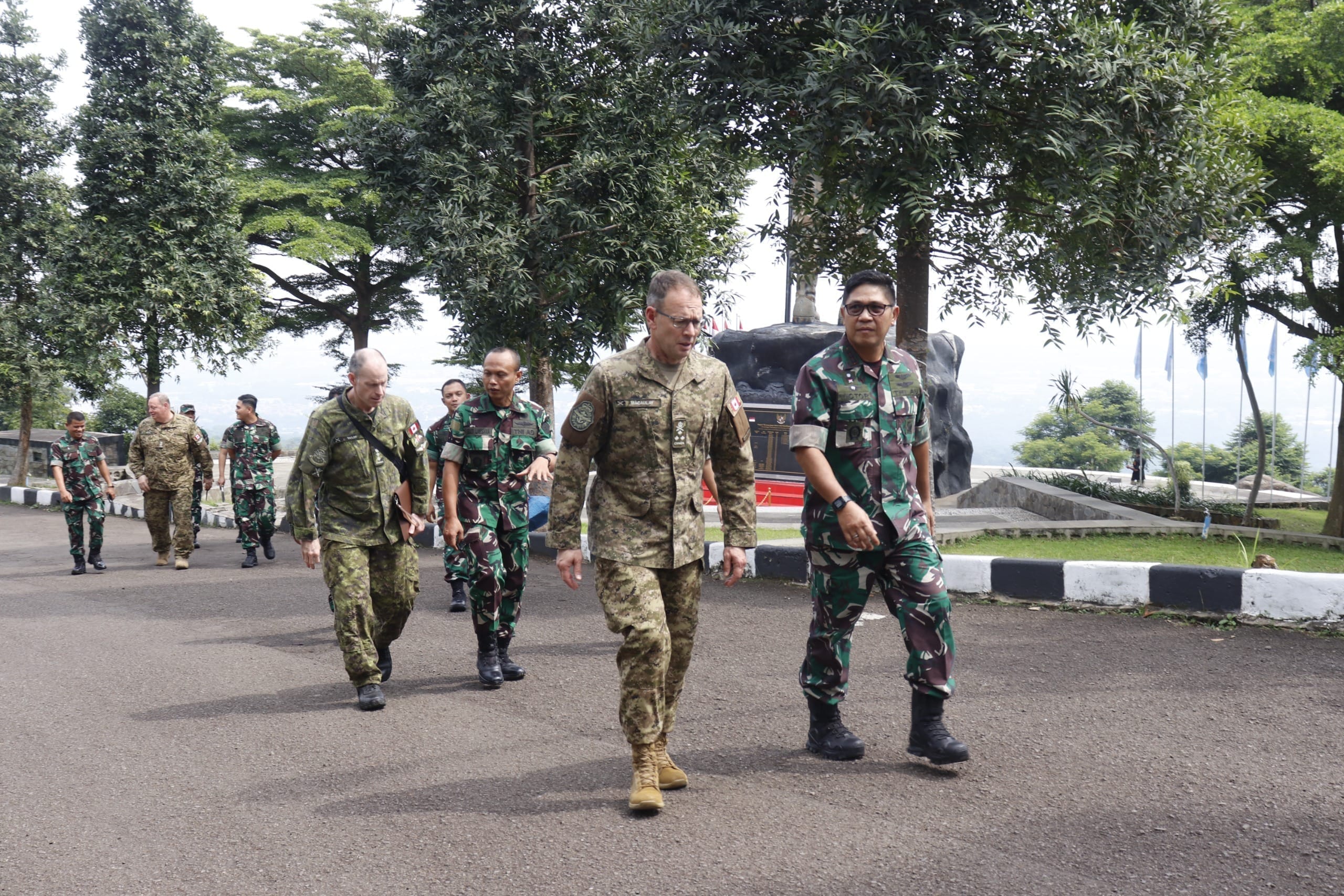 Penguatan Kerjasama Peacekeeping : PMPP TNI Terima Kunjungan Deputy Commander UN Command Korea Selatan dan Atase Pertahanan Kanada