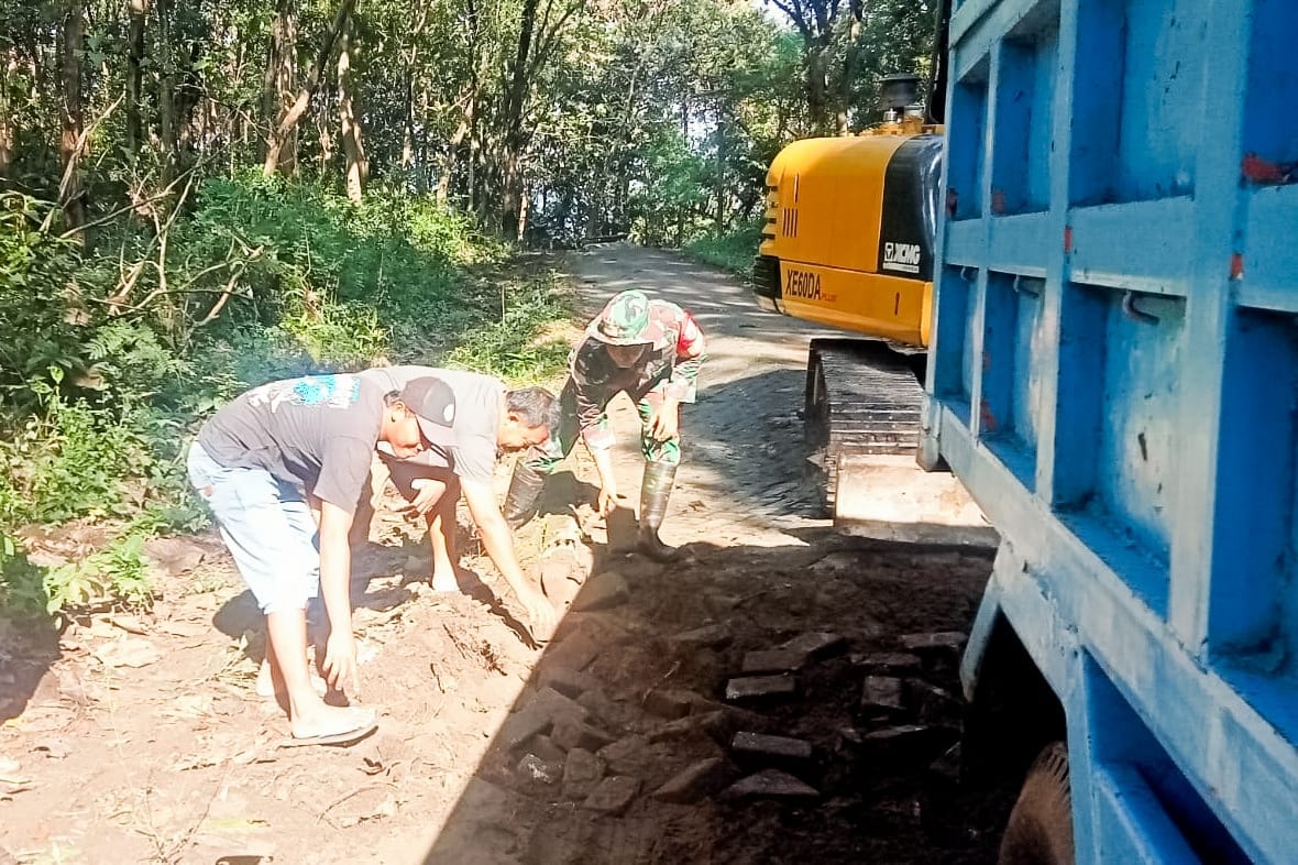 Pra- TMMD ke- 125 Bojonegoro di Desa Soko Temayang Telah Dimulai