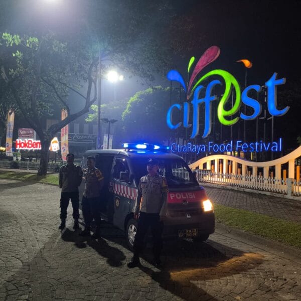 IPTU Udi Muhdi Pimpin Patroli Ops Cipkon Tengah Malam di Citra Raya