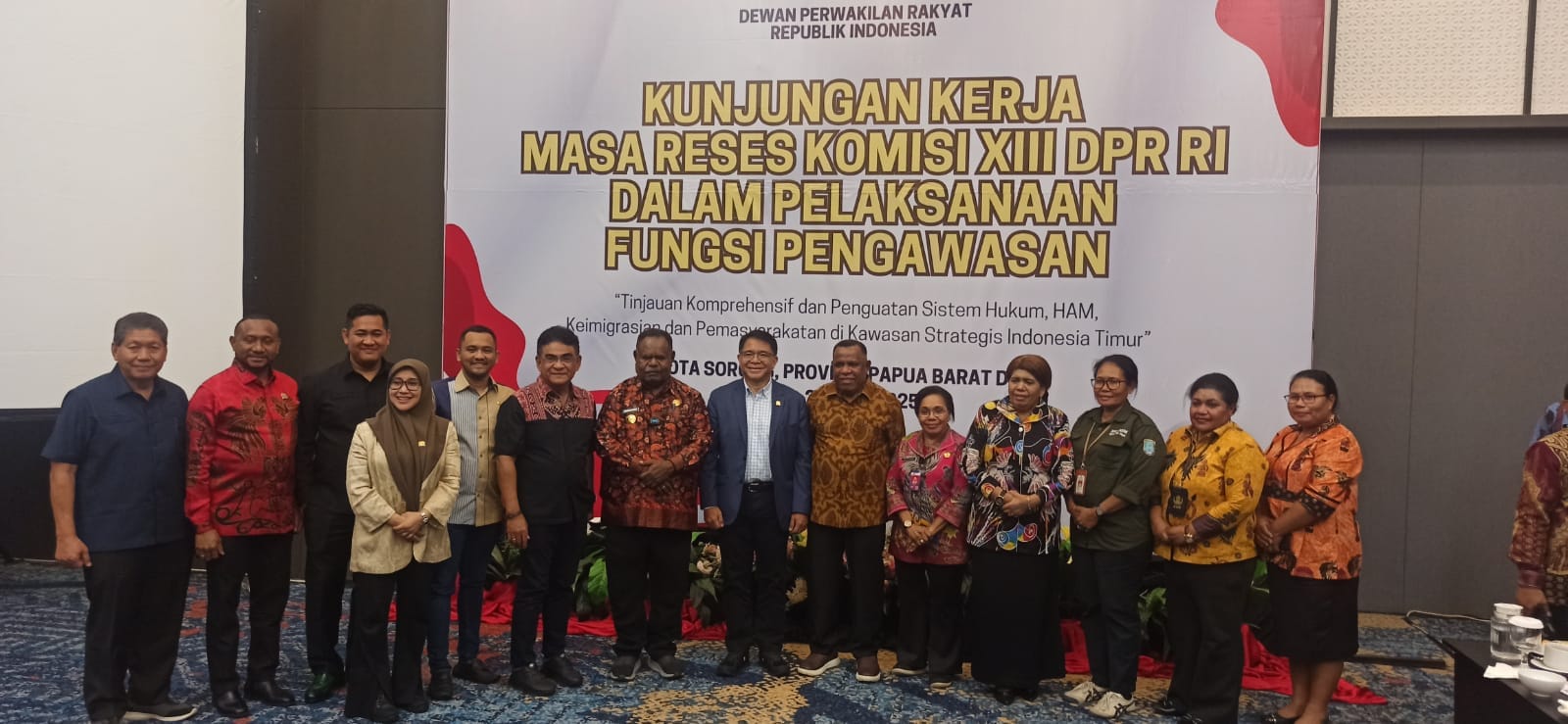 DPR RI Komisi XIII Tinjau PBD: Perkuat Sistem Hukum, HAM, Imigrasi dan Pemasyarakatan
