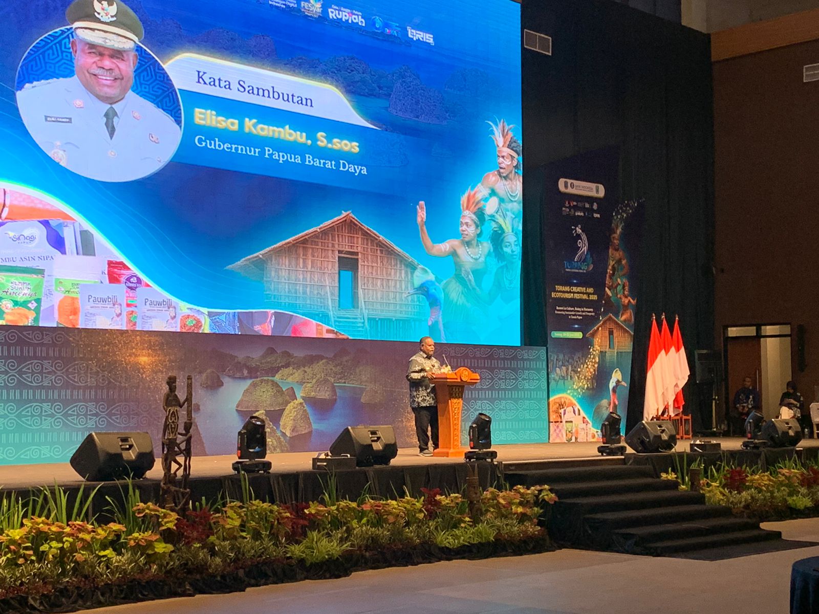Lantamal XIV Hadiri Opening Ceremony Torang Creative Dan Ecotourism Festival 2025, Dukung Ekonomi Kreatif