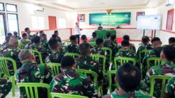 Kodim 1710/Mimika Gelar Sosialisasi P4GN, Tegaskan Komitmen Perangi Narkoba