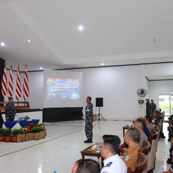 Lantamal XIV Gelar Latihan PAM VVIP, Tingkatkan Kesiapan Pengamanan Pejabat Penting