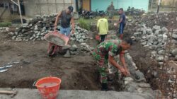 TNI Hadir di Tengah Warga, Babinsa Bangun Pondasi Rumah Bersama Masyarakat