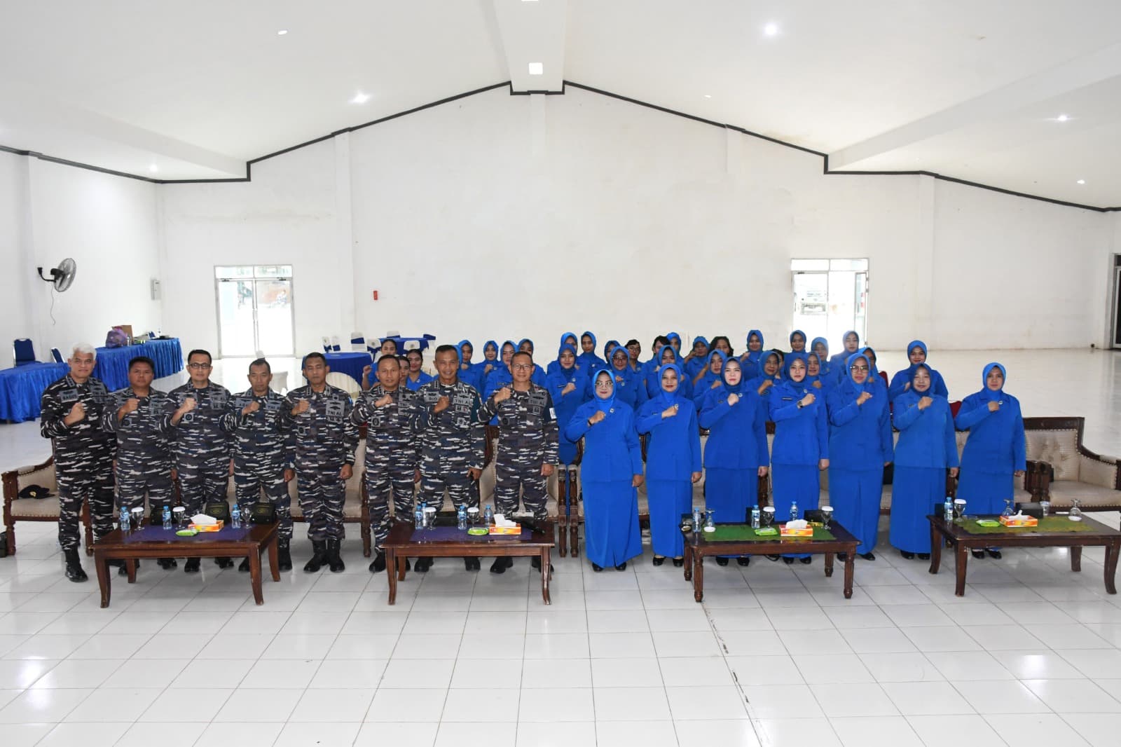 Lantamal XIV Ikuti Vicon Pengarahan Pangkoarmada RI, Tekankan Peran Strategis Jalasenastri