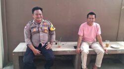 Bripka Suheri Wijaya Sambang Warga, Pererat Silaturahmi dan Jaga Kamtibmas