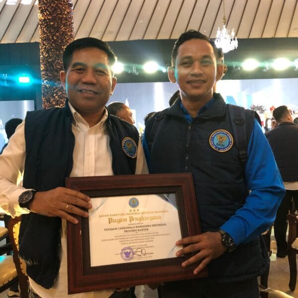 Yayasan Cakrawala Nawasena Raih Penghargaan Nasional BNN RI