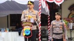 Kapolresta Sorong Kota Pimpin Langsung Upacara Kenaikan Pangkat Personel Polresta Sorong Kota