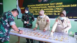 Cegah Penyalahgunaan Narkoba, Kodim 0906/Kkr Gelar Tes Urine Secara Berkala